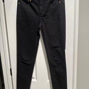 White House Black Market Jet Black Skinny Jeans